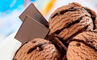 Crème glacée protéinée au chocolat