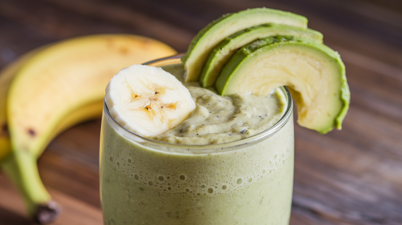 smoothie banane avocat