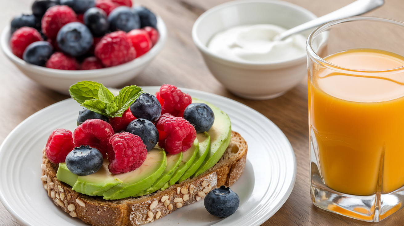 petit dejeuner prise de masse